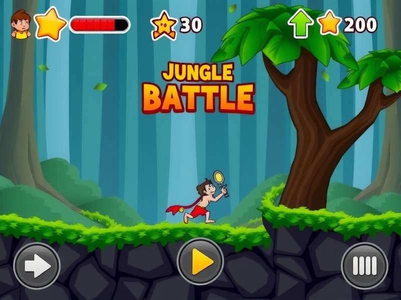 Chhota Bheem Jungle Battle Game Screenshot